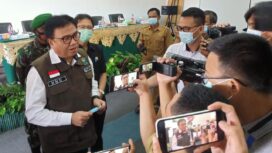 Plh Bupati Muara Enim H Nasrun Ular (Foto : Andi) 