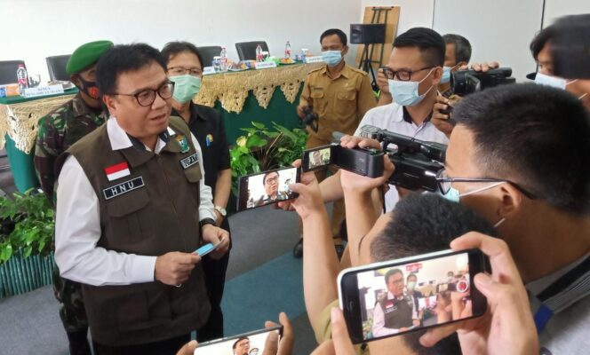 
					Plh Bupati Muara Enim H Nasrun Ular (Foto : Andi) 