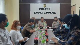 Kapolres Empat Lawang Gelar Rapat Koordinasi (Rakor) Terpadu Dalam Rangka Evaluasi Pelaksanaan Vaksinasi 