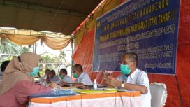 Bwwss VIII lakukan sesi wawancara ke para masyarakat yang ikuti padat karya