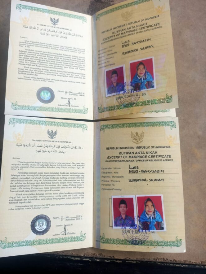 
					Bupati Dodi Reza Buatkan Buku Nikah Pasangan Disabilitas di Muba