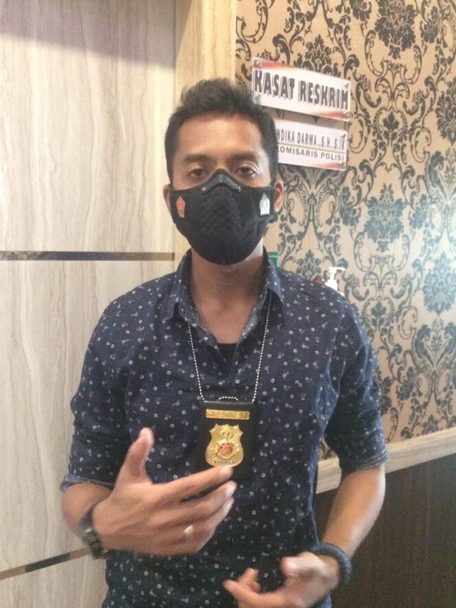 
					Kasat Reskrim Polres Muara Enim, AKP Widhi  Andika (Foto : Andi) 