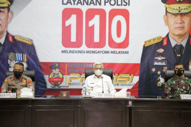 
Mawardi Yahya Hadiri Launching Layanan Polisi 110