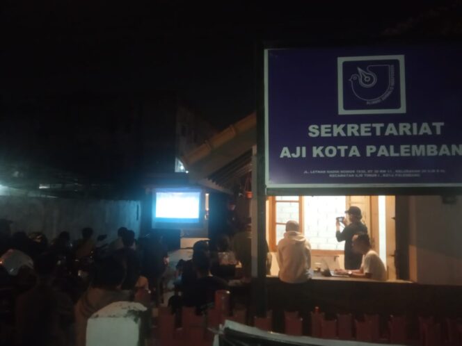 
Layar Tancap Film the EndGame di AJI Palembang