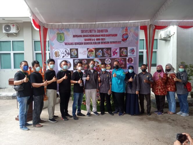 
					Dinas Perikanan Muba Fasilitasi Lomba Ikan Cupang Hias