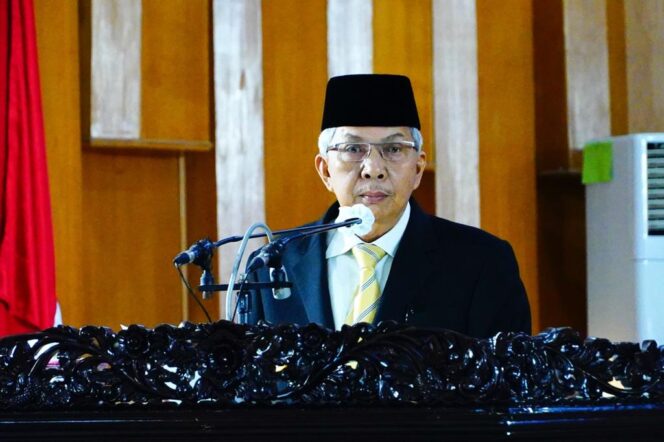 
					Wagub Sumsel Sampaikan Tanggapan Terhadap  Pemandangan Umum 9 Fraksi DPRD