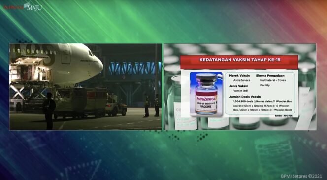 
					1,5 Juta Dosis Vaksin COVID-19 AstraZeneca Kembali Tiba di Tanah Air