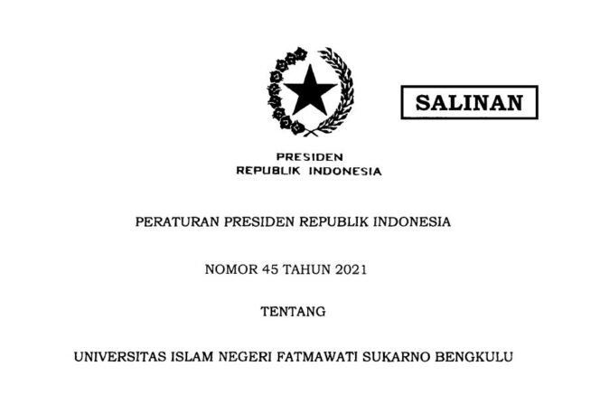 
Perpres Terbit, Enam IAIN Bertransformasi Jadi UIN