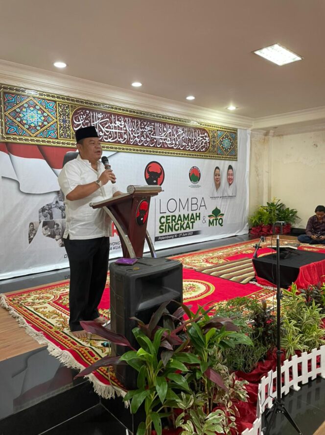
Peringati Bulan Bung Karno, PDIP Sumsel Gelar Lomba MTQ dan Ceramah Agama