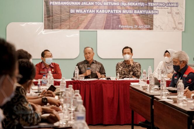 
					Sepakat Dukung dan Sukseskan Pembangunan Jalan Tol di Muba