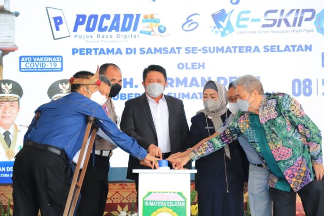 
Herman Deru Apresiasi Samsat Palembang III Kreatif Manjakan Wajib Pajak