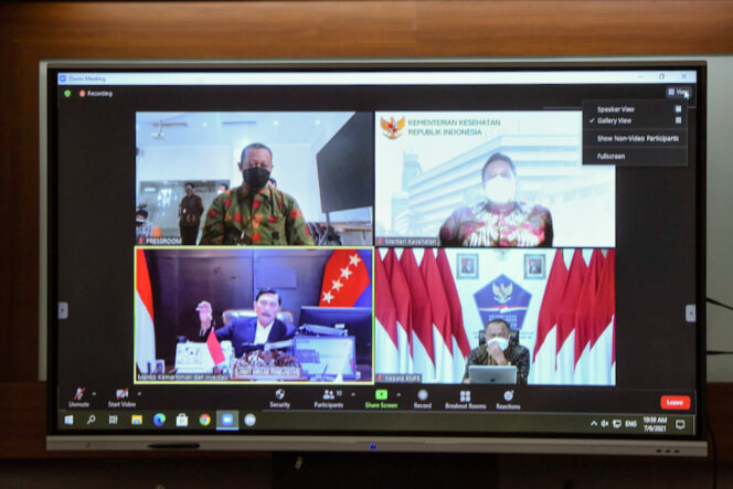 
Pemerintah Kerahkan Semua Kekuatan Pastikan Suplai Oksigen dan Kapasitas RS Penanganan COVID-19