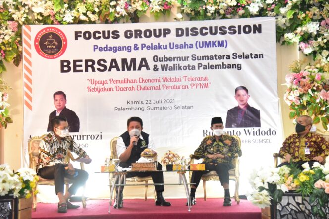 
					Herman Deru Tampil Sebagai Pembicara Pada FGD FKPB Sumsel