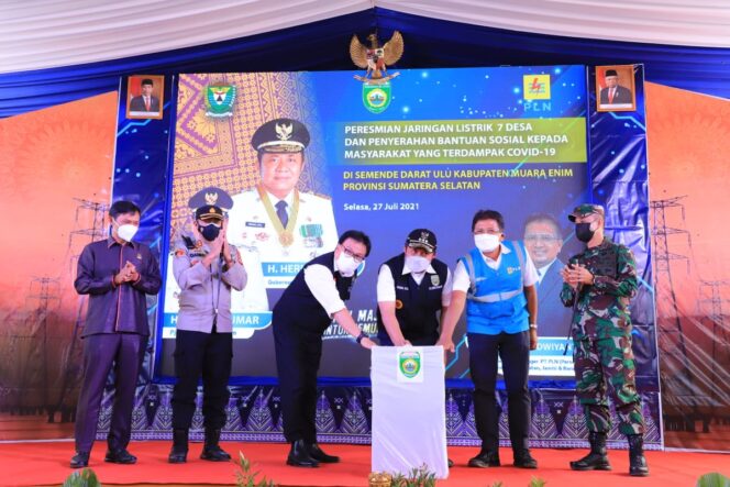 
					Herman Deru: 99 Persen Sumsel Telah Teraliri Listrik