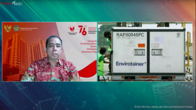 
Lima Juta Dosis Vaksin COVID-19 Sinovac Dalam Bentuk Jadi Tiba di Tanah Air