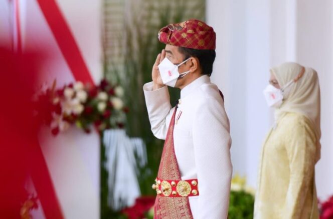 
Presiden Jokowi Pimpin Peringatan Detik-Detik Proklamasi Kemerdekaan Republik Indonesia