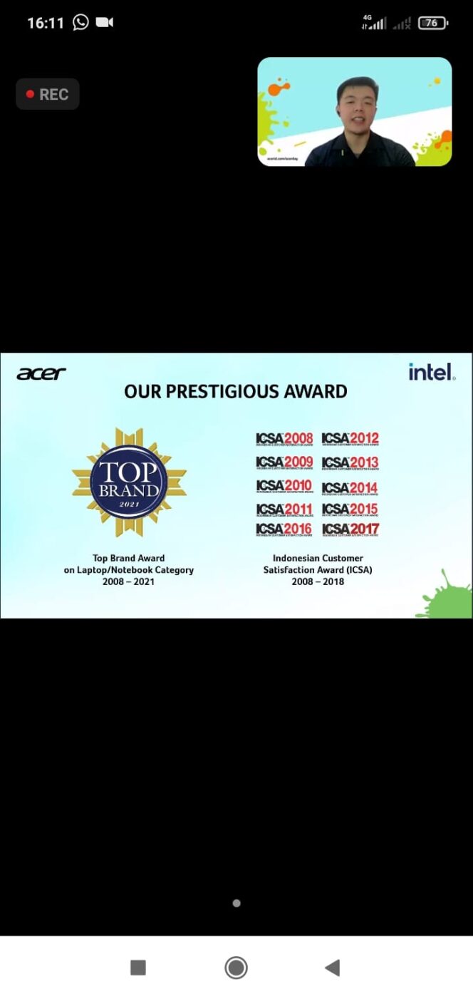 
Program Acer Day Hadir Kembali di Asia Pasifik dengan Tema “Live Your World”