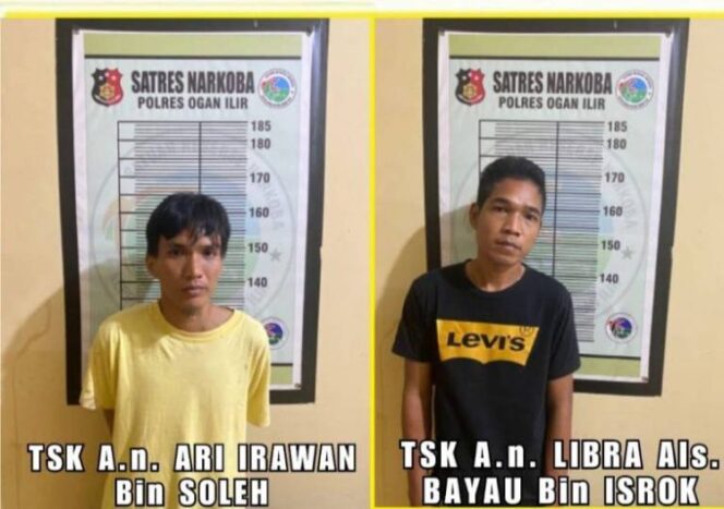 
Dua Kurir Sabu Diamankan Polres Ogan Ilir Saat Transaksi di Hotel