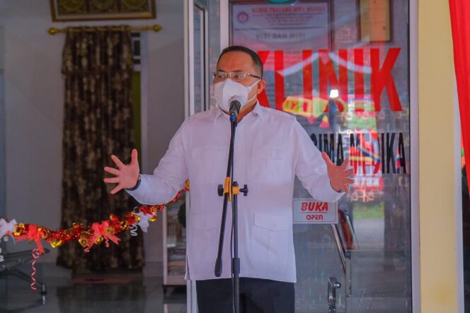 
Bupati DRA Resmikan Klinik Pratama Sima Medika Sungai Batang
