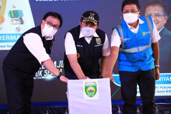 
					Herman Deru: 99 Persen Sumsel Telah Teraliri Listrik