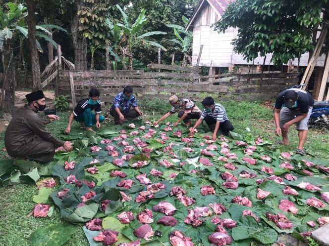 
					Dodi Reza Minta Daging Kurban Dibungkus Pelepah Pinang Juga Daun Pisang
