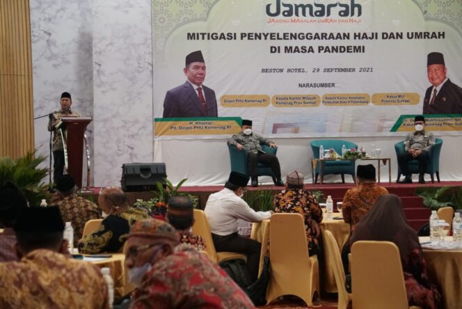 
					Tingkatkan Kualitas Pelayanan Haji, Kemenag Sumsel Gelar Jamarah