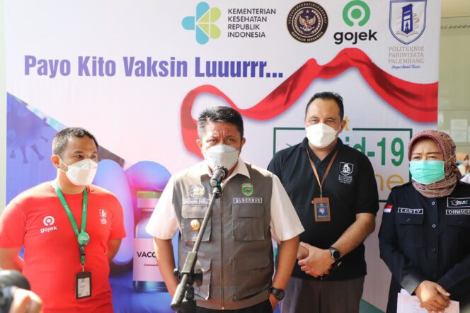 
					Herman Deru: Bangkitkan Ekonomi, Vaksinasi Bagi Pelaku Usaha Digencarkan