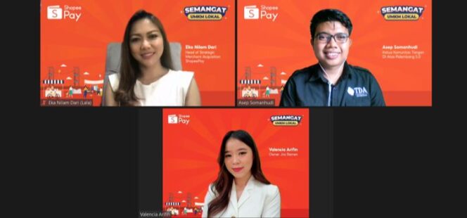 
					Saat Zoom Meeting ShopeePay (Foto : Istimewa) 