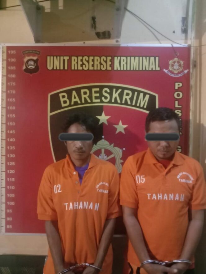 
Bawa Sabu, Edi dan Asri diamankan Tim Puma Polsek Gelumbang