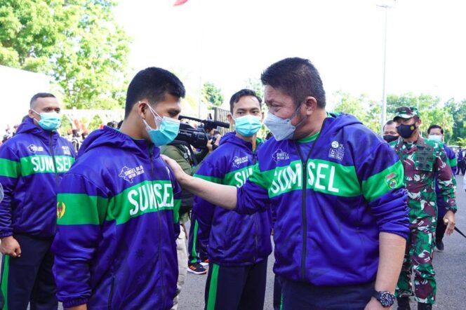 
					Herman Deru Janjikan  Bonus Ratusan Juta Rupiah  Bagi Atlet Peraih Mendali  PON XX Papua