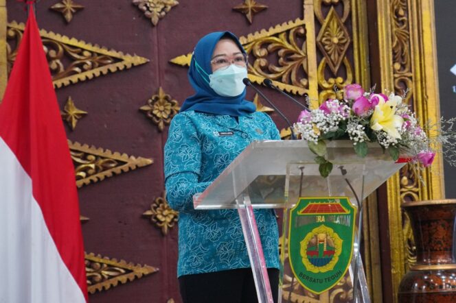 
Feby Deru Gencarkan Sosialisasi  Sumsel Mandiri Pangan ke PKK Kabupaten/Kota