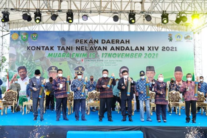 
					Majukan Pertanian Sumsel, Herman Deru Akan Dianugrahi Lencana Adi Bhakti Tani Nelayan Maha Utama