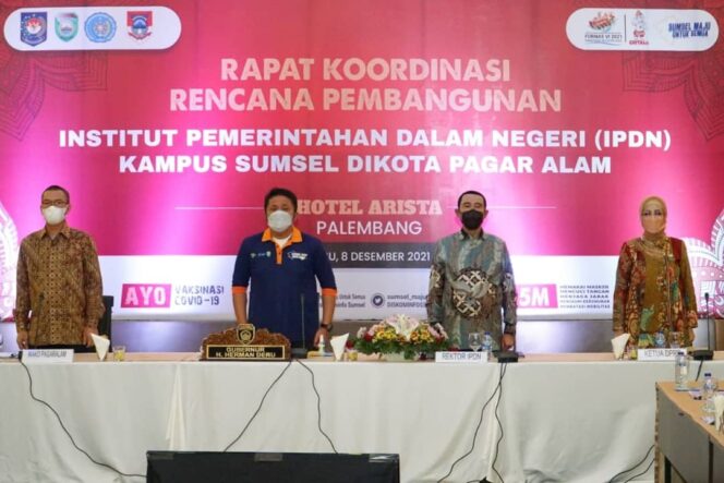 
Herman Deru Dapat Dukungan Gubernur Se-Sumbagsel Hadirkan Kampus IPDN di Pagaralam