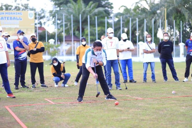 
Herman Deru Gencar Sosialisasikan Gateball