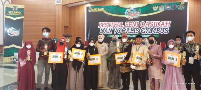 
					Para Kafilah Sumsel Usai 
Festival Seni Qasidah berskala besar 2021