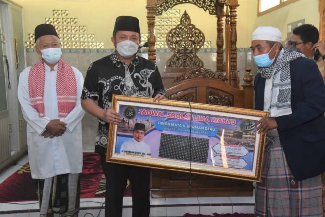 
Cetak Generasi Cinta Al Quran, Herman Deru Dukung Pembangunan Ponpes Talang Betutu