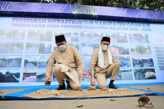 
Dibangunkan Jalan dan Jembatan, Masyarakat Ogan Ilir: Terimah Kasih Pak Herman Deru