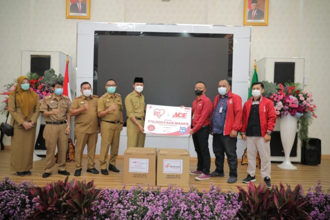
Palembang Dapat Bantuan 15 Ribu Masker