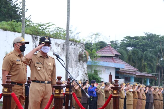 
Apel Perdana, Harnojoyo Ajak ASN Tingkatkan Pelayanan Masyarakat