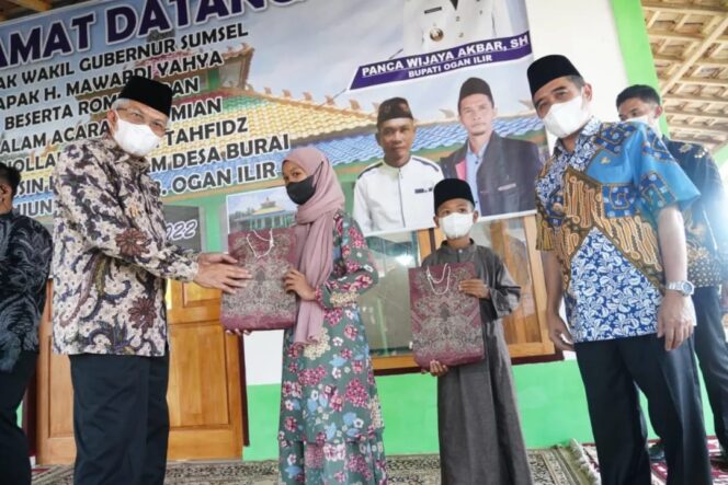 
Targetkan Sumsel Zero Buta Huruf Qur’an, Wagub Resmikan Mushola dan Rumah Thafidz di Desa Burai