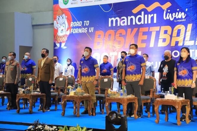 
Sukseskan Sumsel Tuan Rumah FORNAS VI, Herman Deru Resmi Buka Kompetisi Mandiri Basketball Action 2022
