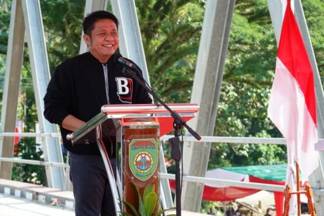 
Warga Muara Jaya OKU Turut Sukseskan GSMP Inisiasi Herman Deru