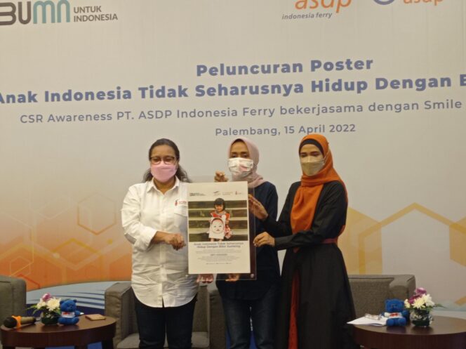 
					PT. ASDP Indonesia Ferry dan Smile Train Indonesia Mudahkan Akses Perawatan Bibir Sumbing bagi Masyarakat Palembang