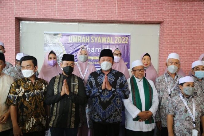 
Sempat Tertunda Akibat Pandemi, Herman Deru Kembali Lepas Keberangkatan Jemaah Umroh Ke Tanah Suci