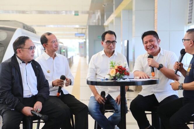 
					Pengguna LRT Palembang Kian Dimudahkan Kini Terkoneksi BRT dan Oplet
