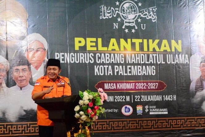 
Sebagai Mustasyar PBNU, Herman Deru Puji Kiprah PCNU Palembang 