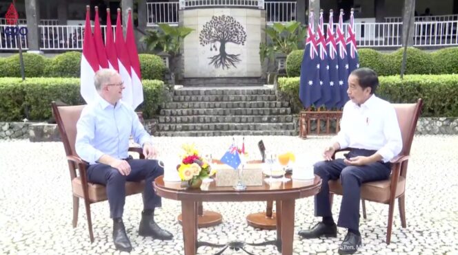 
					Presiden Jokowi Sambut PM Anthony Albanese di Istana Bogor