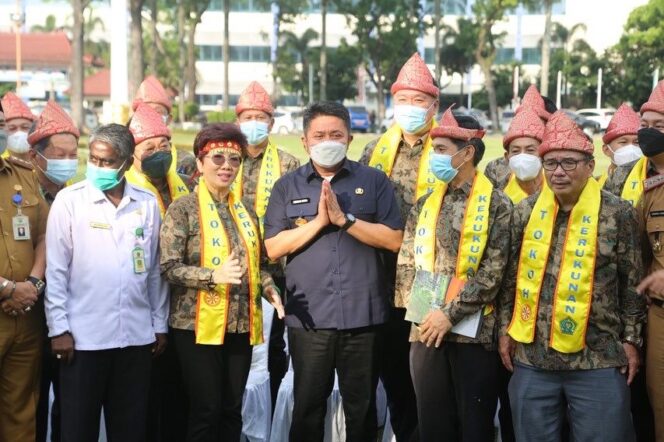 
Herman Deru Ajak Tokoh Penggerak Moderasi Beragama Budha, Kenalkan Budaya Bumi Sriwijaya