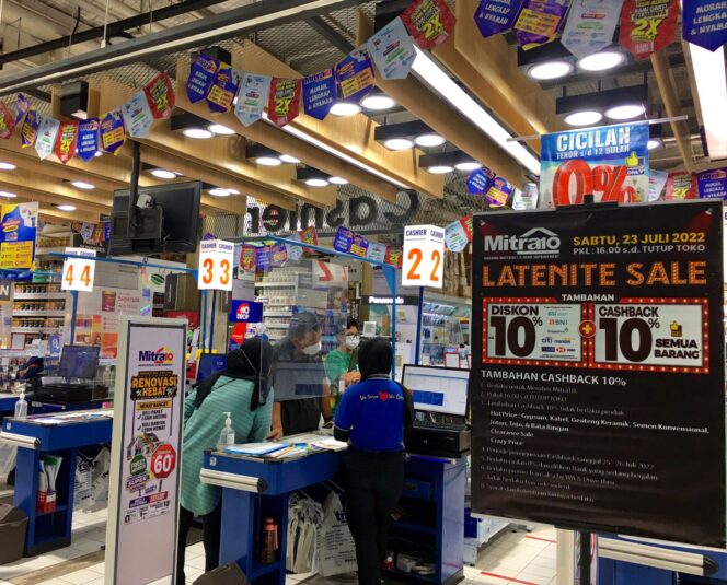 
Hari Ini, Mitra10 Jakabaring Gelar Promo Cashback 10% dan Tambahan Diskon Bank 10%