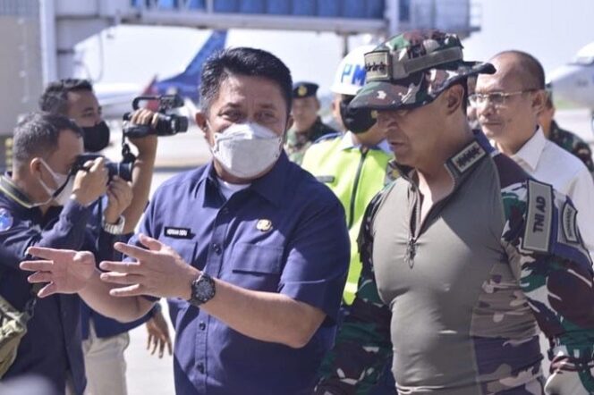
					Panglima TNI Ucapkan Terimakasih Pada Herman Deru karena Latgabma Super Garuda Shield 200 di Sumsel Berjalan Lancar